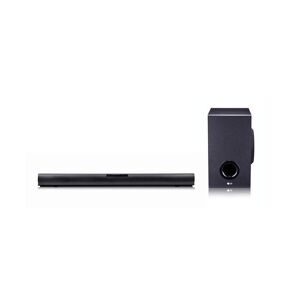 LG Soundbar SQC1 160W 2.1 canali, Dolby Digital, Subwoofer wireless, N