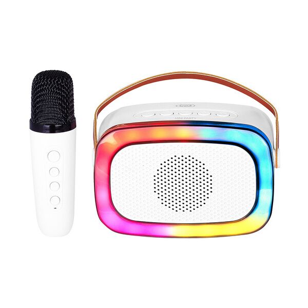 trevi xr jump altoparlante karaoke portatile 10w wireless usb micro sd