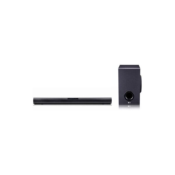 lg soundbar sqc1 160w 2.1 canali, dolby digital, subwoofer wireless, n