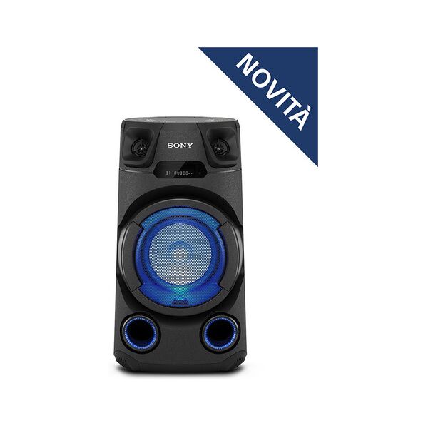 sony mhc-v13 - altoparlante bluetooth all in one con jet bass booster,