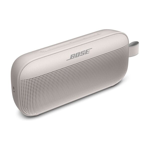 bose soundlink flex bluetooth altoparlante portatile mono bianco