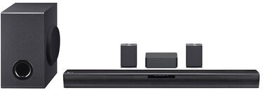 LG Soundbar SQC4R 220W 4.1 canali, Casse posteriori, Dolby Digital, Su