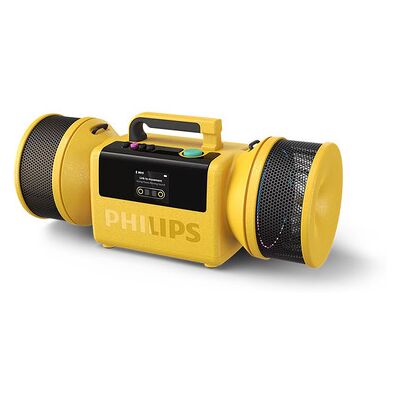 Philips The Tube Altoparlante portatile stereo Giallo 140 W Philips The Tube Altoparlante portatile stereo Giallo 140 W