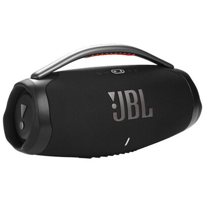 JBL Boombox 3, Sistema audio portatile waterproof IP67 con connettività wireless Bluetooth e Wi-FI, Nero JBL Boombox 3, Sistema audio portatile waterproof IP67 con connettività wireless Bluetooth e Wi-FI, Nero
