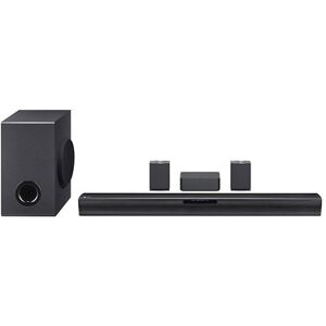 LG Soundbar SQC4R 220W 4.1 canali, Casse posteriori, Dolby Digital, Su