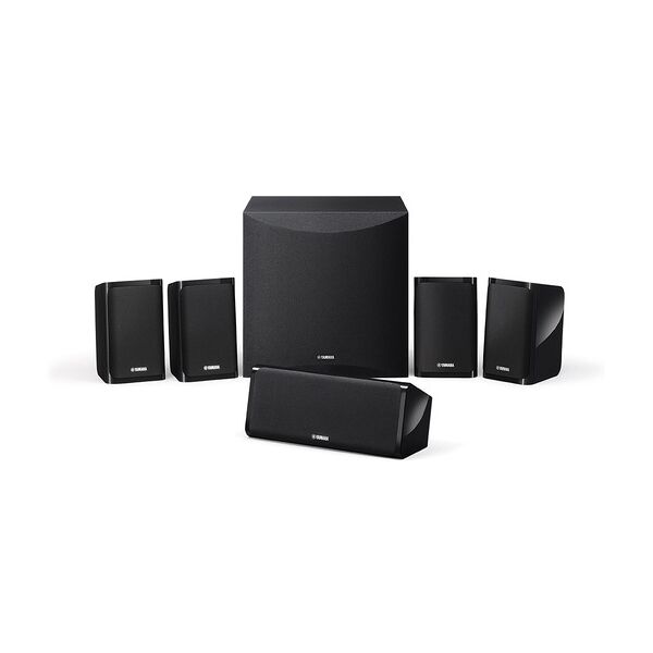 yamaha nsp41 set di altoparlanti home theatre nero 5.1 canali 2-vie 10