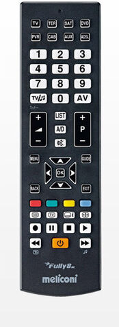 Meliconi Fully 8 telecomando IR Wireless Pulsanti Meliconi Fully 8 telecomando IR Wireless Pulsanti