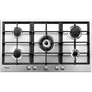 Candy Timeless PG952/1SXGH Stainless steel Da incasso 90.9 cm Gas 5 Fo