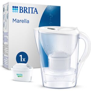 Brita Caraffa filtrante Marella bianca (2.4L) incl. 1 x filtro MAXTRA