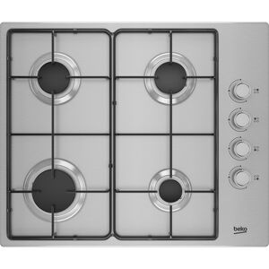 Beko HIGG641C3SX Acciaio inossidabile Da incasso 60 cm Gas 4 Fornello(