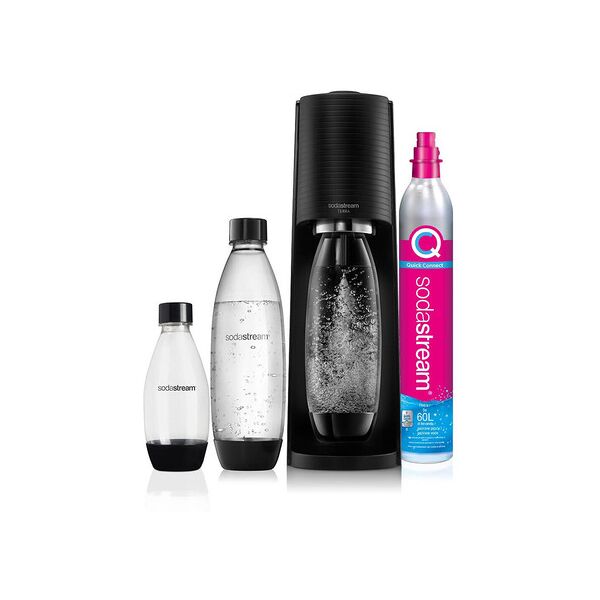 sodastream terra nero value pack metallo, plastica, polietilene tereft