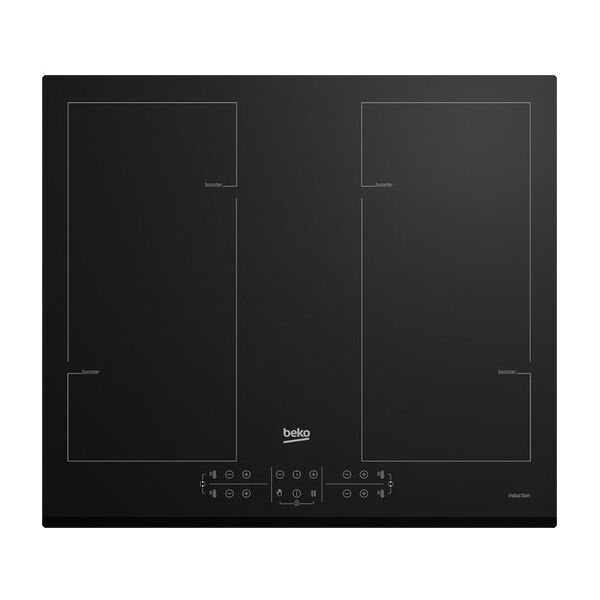 beko hii64206f2mt nero da incasso 58 cm piano cottura a induzione 4 fo