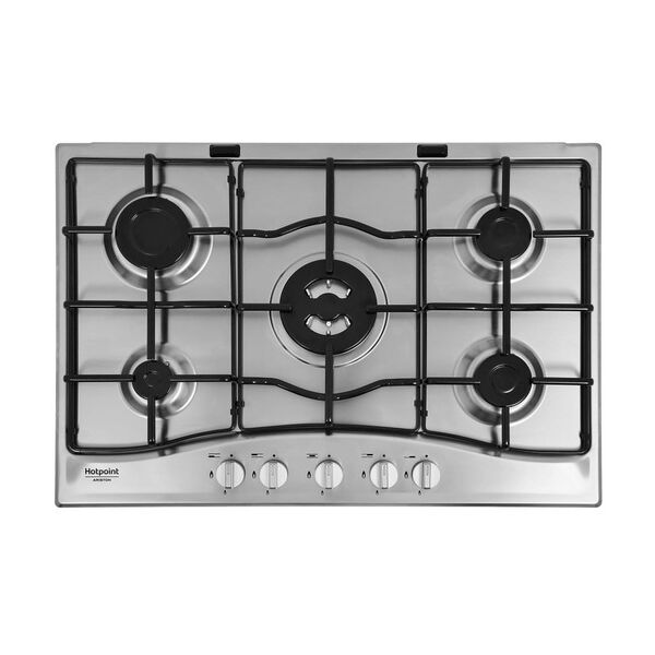 hotpoint pcn 752 t/ix/har acciaio inossidabile da incasso 75 cm gas 5