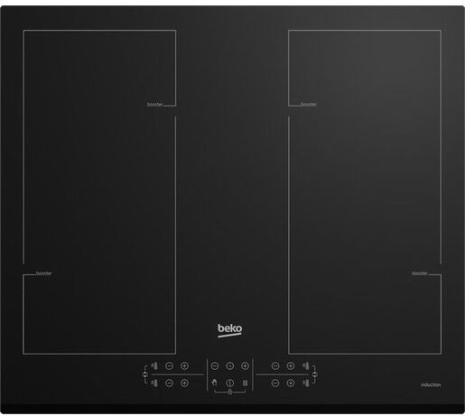 Beko HII64206F2MT Nero Da incasso 58 cm Piano cottura a induzione 4 Fo