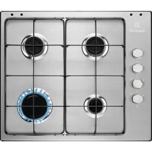 Electrolux EGS6404SX Acciaio inossidabile Da incasso 60 cm Gas 4 Forne