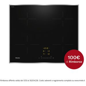 Miele KM 7221 FR - Nero - Piano cottura a induzione Miele KM 7221 FR - Nero - Piano cottura a induzione