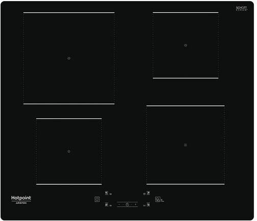 Hotpoint HQ 5660S NE Nero Da incasso 59 cm A induzione 4 Fornello(i)