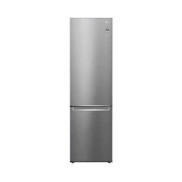 lg gbb62pzjmn frigorifero combinato, classe e, 384l, no frost, inox