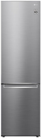 lg gbb62pzjmn frigorifero combinato, classe e, 384l, no frost, inox