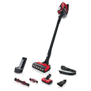 Bosch Serie 8 BBS8214PET aspirapolvere senza filo Nero, Rosso Senza sa