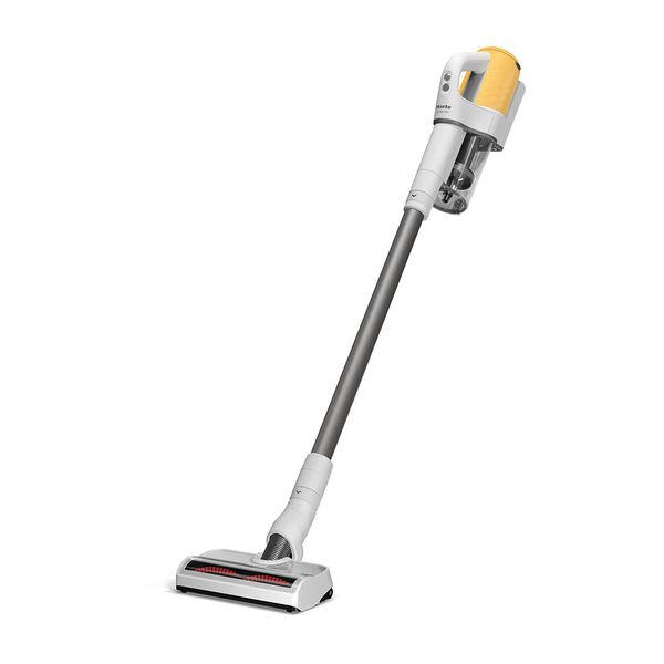 miele duoflex hx1 aspirapolvere senza filo bianco, giallo senza sacche