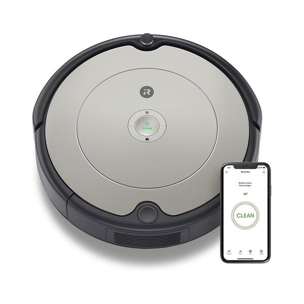 irobot roomba 698 aspirapolvere robot 0,6 l senza sacchetto nero, grig