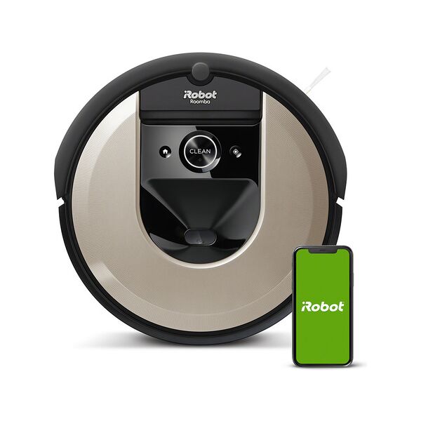 irobot roomba i6 aspirapolvere robot 0,4 l senza sacchetto beige, nero