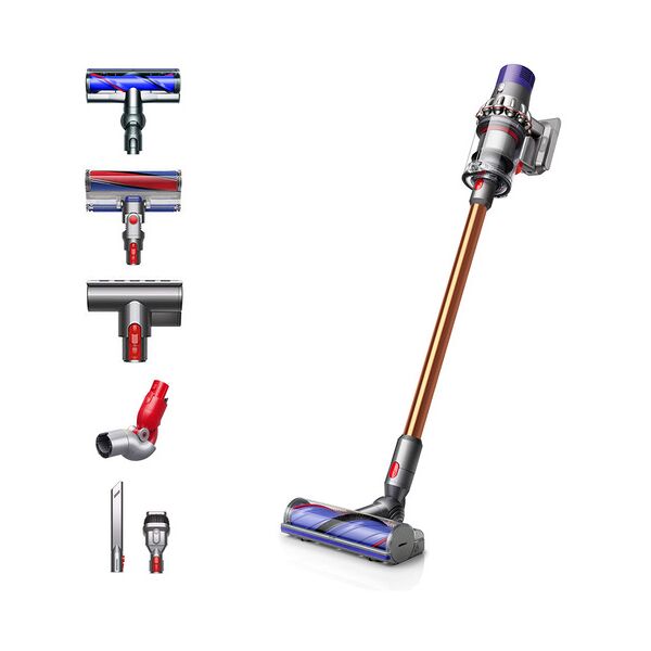 dyson cyclone v10 absolute aspirapolvere senza filo rame, nichel senza