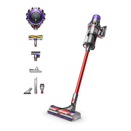 Dyson Outsize Absolute Aspirapolvere Senza sacchetto Grigio, Porpora,