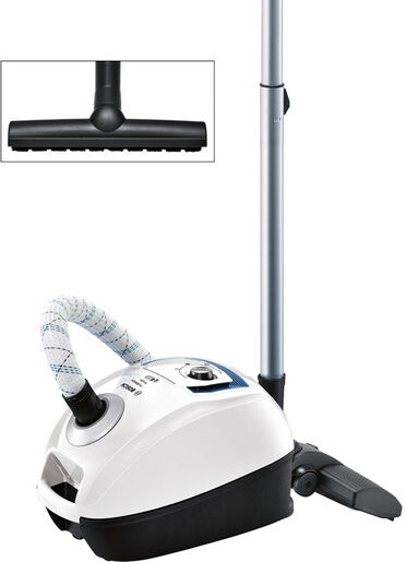 Bosch BGL4TOP aspirapolvere 700 W A cilindro Nero, Bianco