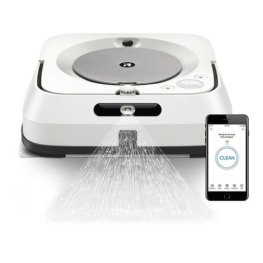 Irobot Braava Jet m6 aspirapolvere robot Combi Bianco