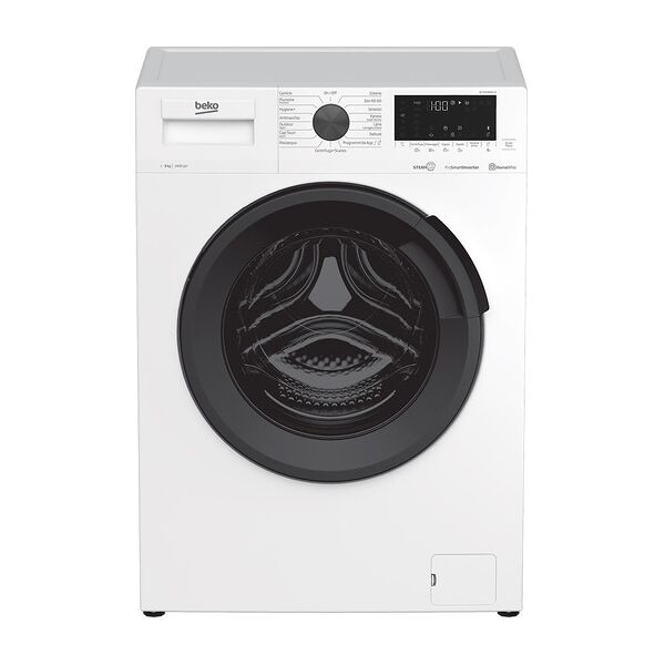 beko wtx91486ai-it lavatrice caricamento frontale 9 kg 1400 giri/min b