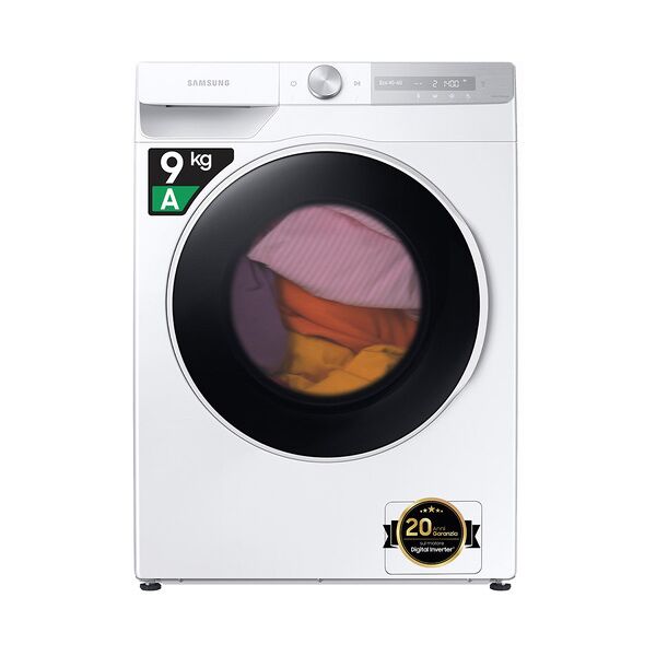 samsung ww90t734dwh/s3 lavatrice a caricamento frontale ultrawash 9 kg