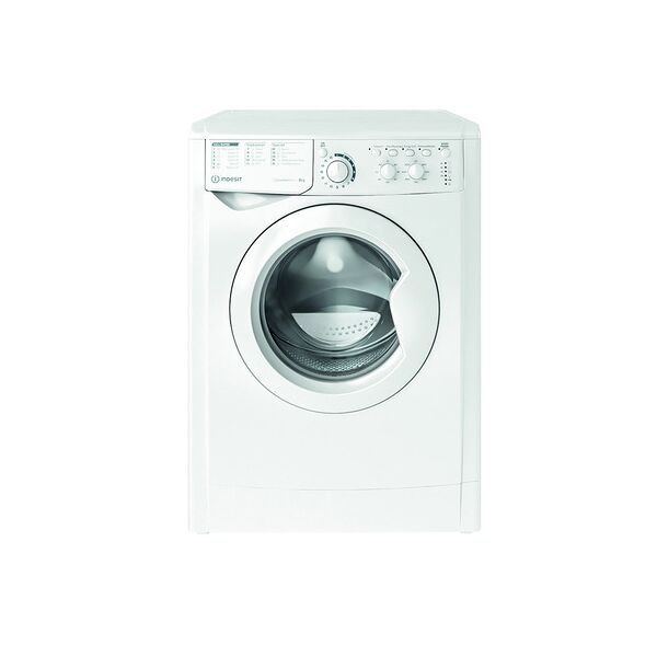 indesit ewc 81284 w it lavatrice caricamento frontale 8 kg 1200 giri/m