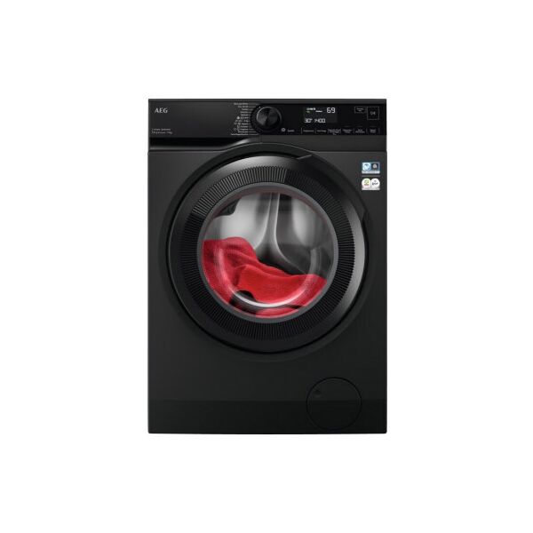 aeg lr7black lavatrice caricamento frontale 9 kg 1351 giri/min nero