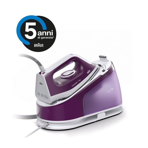 braun carestyle 1 pro is 1514 2200 w 1,7 l ceramica viola