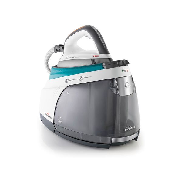 polti la vaporella xt100c 2400w 1.5l alluminio grigio, turchese, bianc