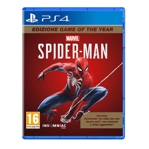 Sony Marvel's Spider-Man Game Of The Year - PlayStation 4