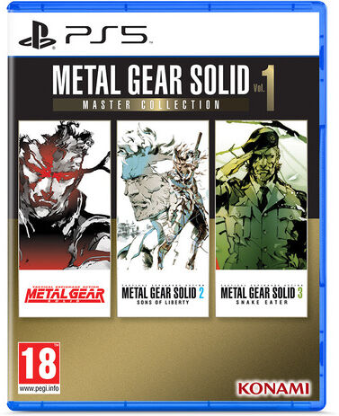 Konami Metal Gear Solid Master Collection Vol. 1 Collezione Inglese, G