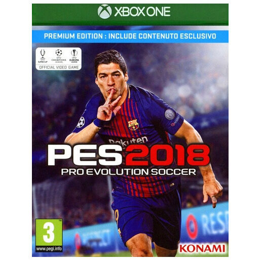 Konami Pro Evolution Soccer 2018 Premium Edition