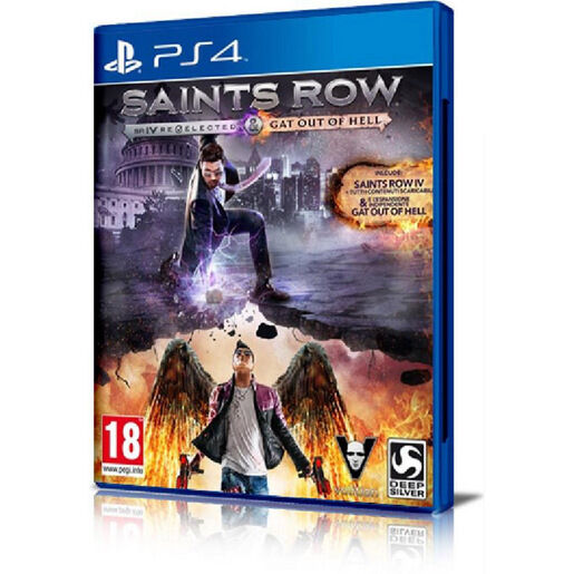 Koch Media Saints Row IV: Re-elected Gat Out Of Hell, PS4 Standard Ing
