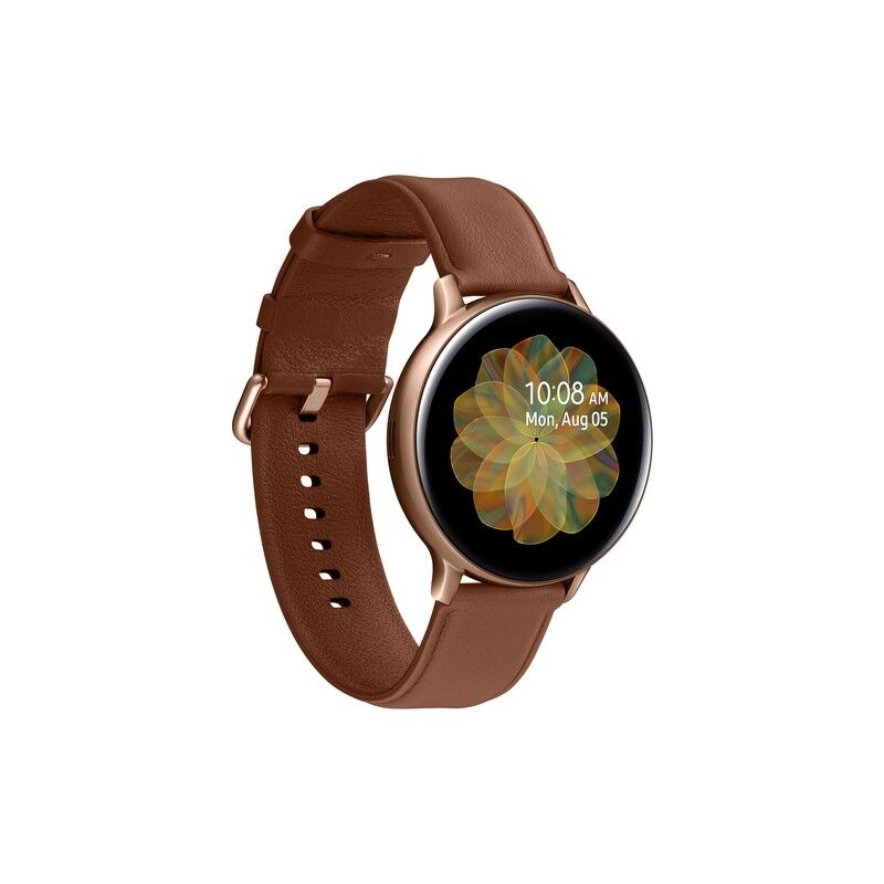 Samsung Galaxy Watch Active 2 3,43 Cm (1.35") 44 Mm Samoled 4g Oro Gps (Satellitare) (Sm-R825fsdadbt)