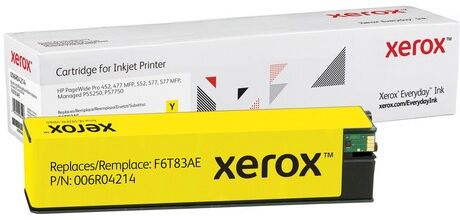 Xerox Everyday Cartuccia Pagewide Giallo Ad Resa Elevata, Hp F6t83ae A , 7000 Pagine (006r04214)