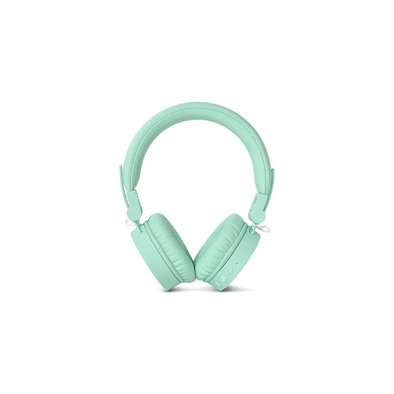 Fresh N Rebel Fresh 'N Rebel Caps Wireless Headphones - Cuffie Bluetooth On-Ear, Verde Acqua (3hp200pt)