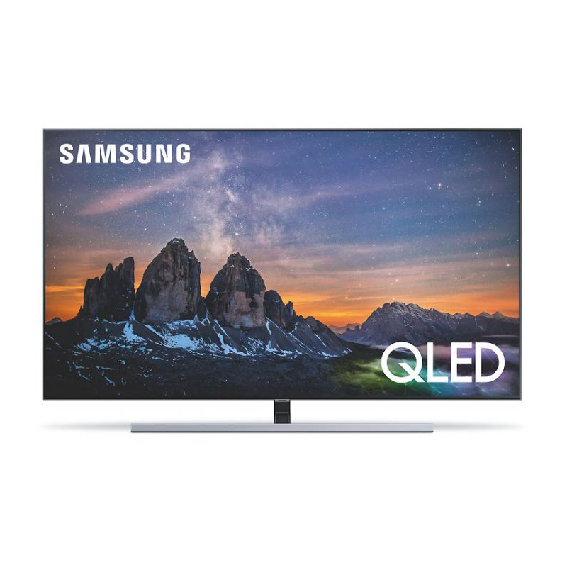 Samsung Qled Qe55q80 Tv 139,7 Cm (55") 4k Ultra Hd Smart Tv Wi-Fi Carbonio, Argento, Full Array (Gq55q80rgtxzg)