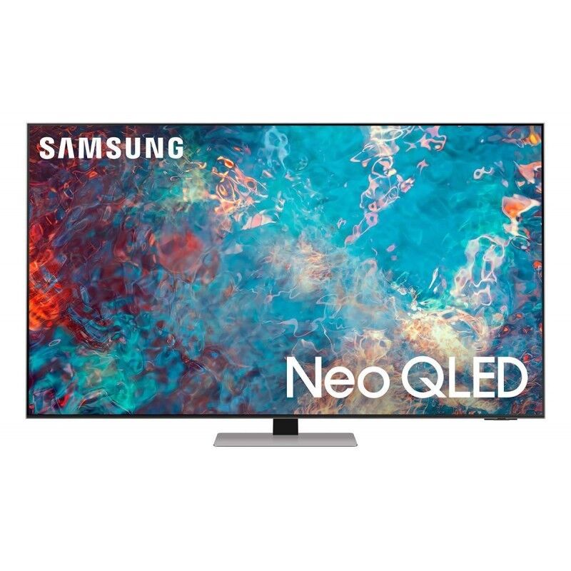 Samsung Tv Neo Qled 4k 55" Qe55qn85a Smart Tv Wi-Fi Eclipse Silver 2021 (Qe55qn85aatxxh_promo)