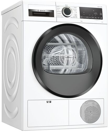 Bosch Wqg24100it Asciugatrice Libera Installazione Caricamento Frontale 9 Kg A++ Bianco (Wqg24100it)