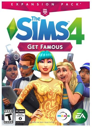 Electronic Arts The Sims 4 Get Famous, Pc Aggiunta Per Videogiochi Inglese (1042211)