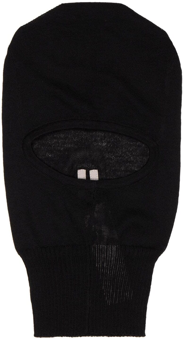 Rick Owens Skull Balaclava Black male One Size