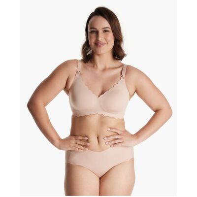 Reggiseno Per Allattamento Jelly Strip Momcozy Beige M Reggiseno Per Allattamento Jelly Strip Momcozy Beige M
